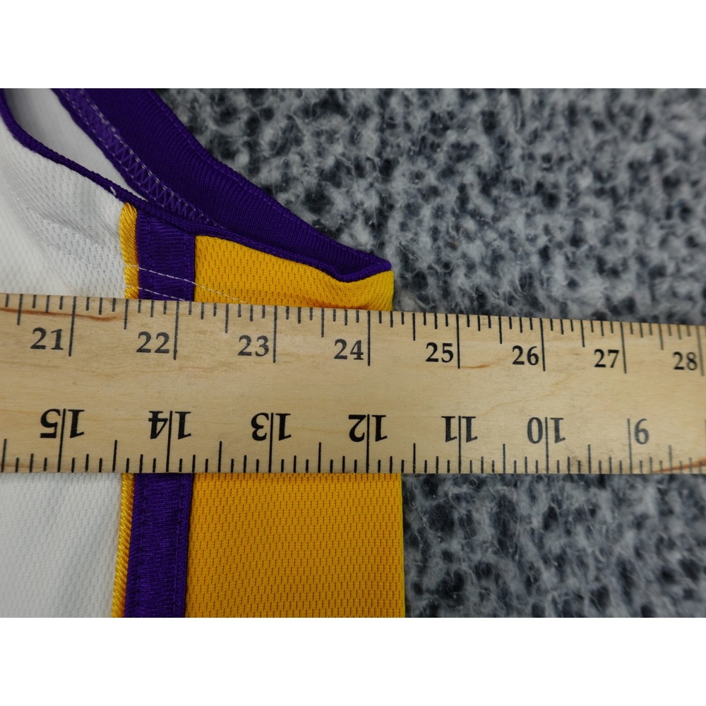 Nike Basketball Jersey Mens XL White Good Kobe Bryant 8 Lakers NBA Authentic 48 - Picture 9 of 16